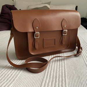 Cambridge Satchel Co. 14" Satchel Brown